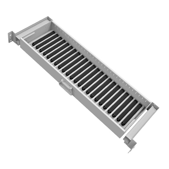 Bi-Fold Security Cabinet Roll-out Drawer for Batons, BFA's