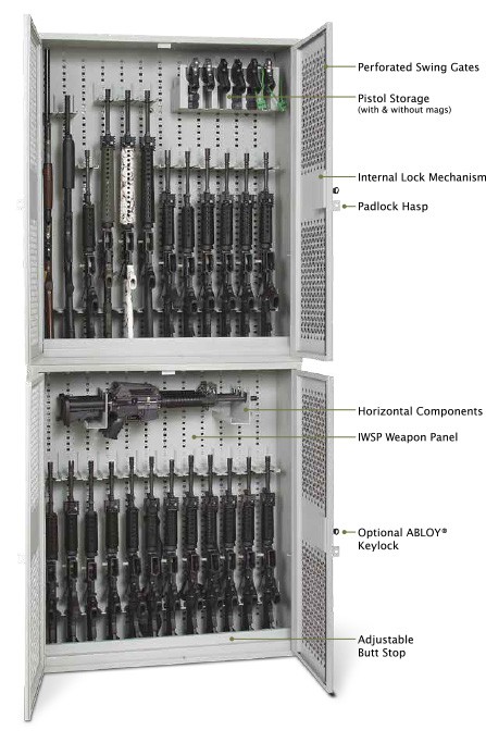 stackable weapons racks