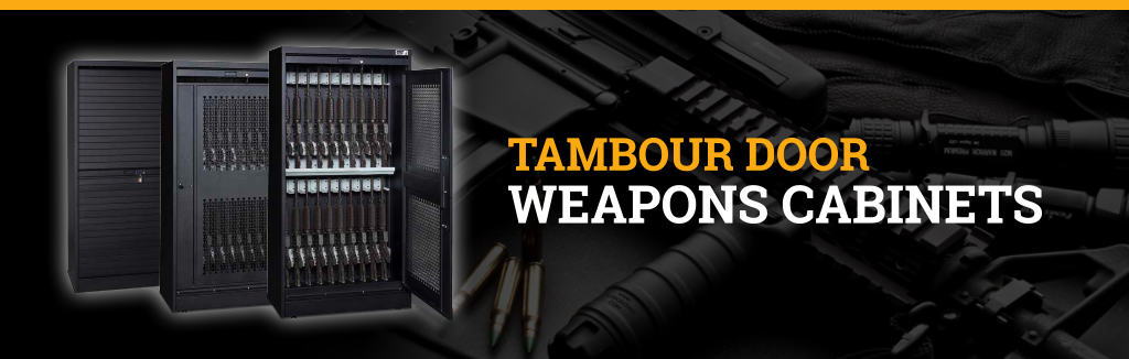 Tambour Door Weapon Cabinets